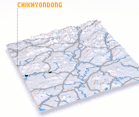 3d view of Chikhyŏn-dong