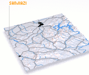 3d view of Sanjiazi