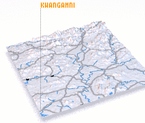 3d view of Kwangam-ni