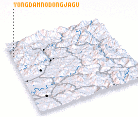 3d view of Yongdam-nodongjagu