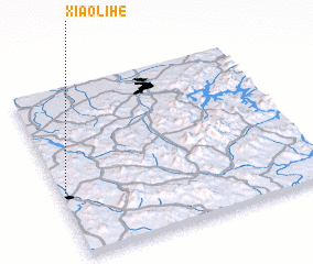 3d view of Xiaolihe