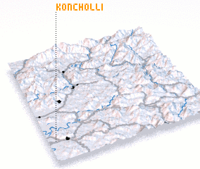 3d view of Kŏnch\