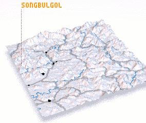 3d view of Sŏngbul-gol