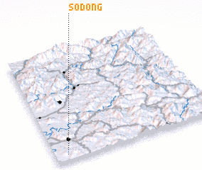 3d view of Sŏ-dong