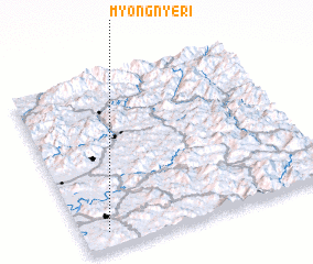 3d view of Myŏngnye-ri