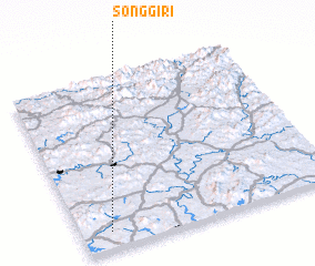 3d view of Sŏnggi-ri