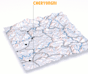 3d view of Cheryŏng-ni