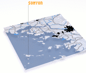 3d view of Sŏmyŏn