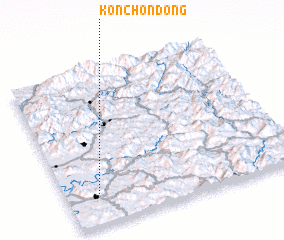3d view of Kŏnch\