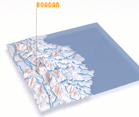 3d view of Boadan