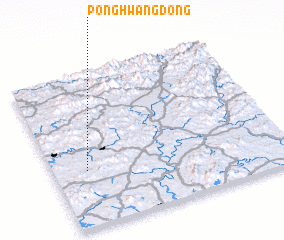 3d view of Ponghwang-dong