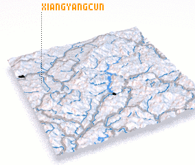 3d view of Xiangyangcun