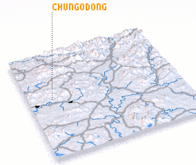 3d view of Chungo-dong