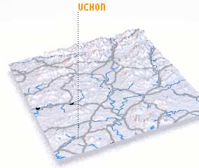 3d view of U-ch\