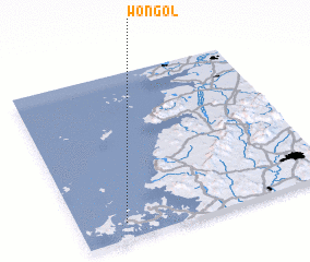 3d view of Wŏn-gol