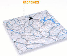 3d view of Erdaohezi