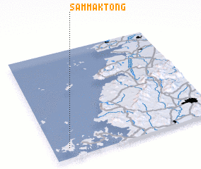 3d view of Sammak-tong