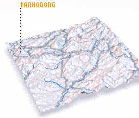3d view of Manho-dong