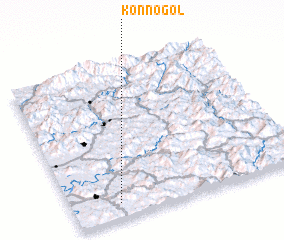 3d view of Kŏnnŏ-gol