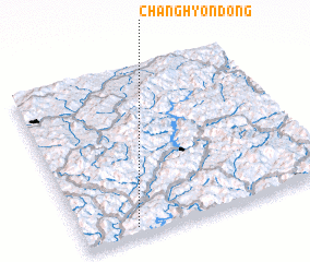 3d view of Changhyŏn-dong