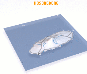 3d view of Kosong-dong