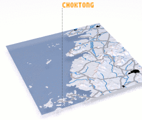 3d view of Chŏk-tong