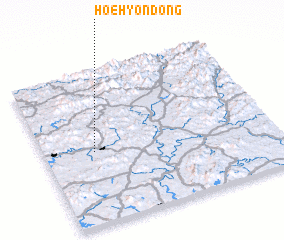 3d view of Hoehyŏn-dong