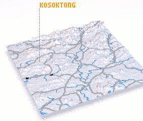 3d view of Kosŏk-tong