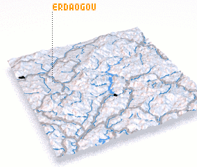 3d view of Erdaogou