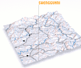 3d view of Saenggŭm-ni