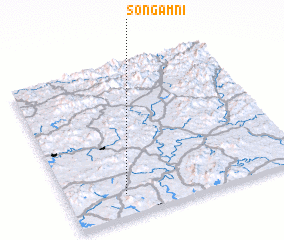 3d view of Songam-ni