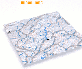 3d view of Wudaojiang