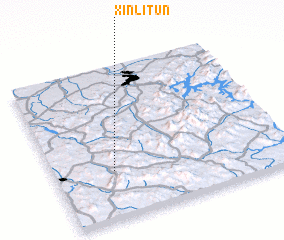 3d view of Xinlitun