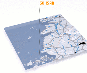 3d view of Sŏksan