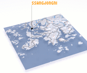 3d view of Ssangjŏng-ni