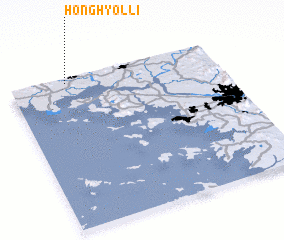 3d view of Honghyŏl-li