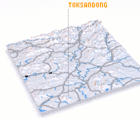 3d view of Toksan-dong