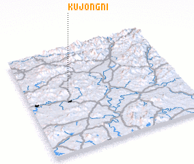 3d view of Kujŏng-ni