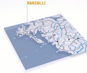 3d view of Namsal-li