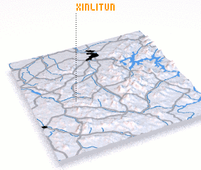 3d view of Xinlitun