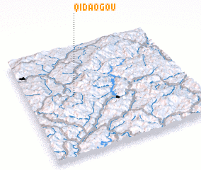 3d view of Qidaogou
