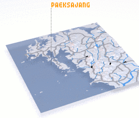 3d view of Paeksajang