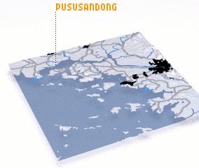 3d view of Pususan-dong