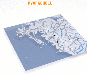 3d view of P\