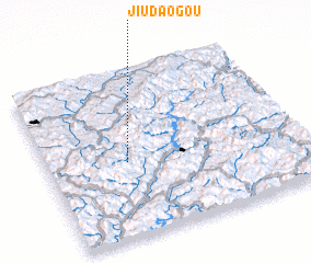 3d view of Jiudaogou