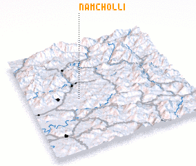 3d view of Namch\