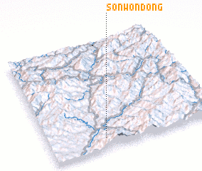 3d view of Sŏnwŏn-dong