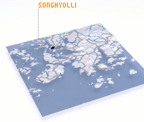 3d view of Songhyŏl-li