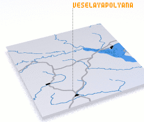 3d view of Vesëlaya Polyana