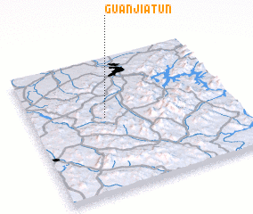 3d view of Guanjiatun